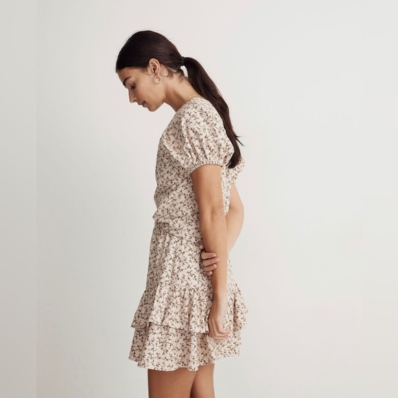 MADEWELL Flannel Pull-On Mini Skirt‎ - Picture 2 of 7